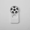 New beer bottle opener, creative football plastic and metal bottle opener, portable advertising promotion, bottle opener wholesale Specification image